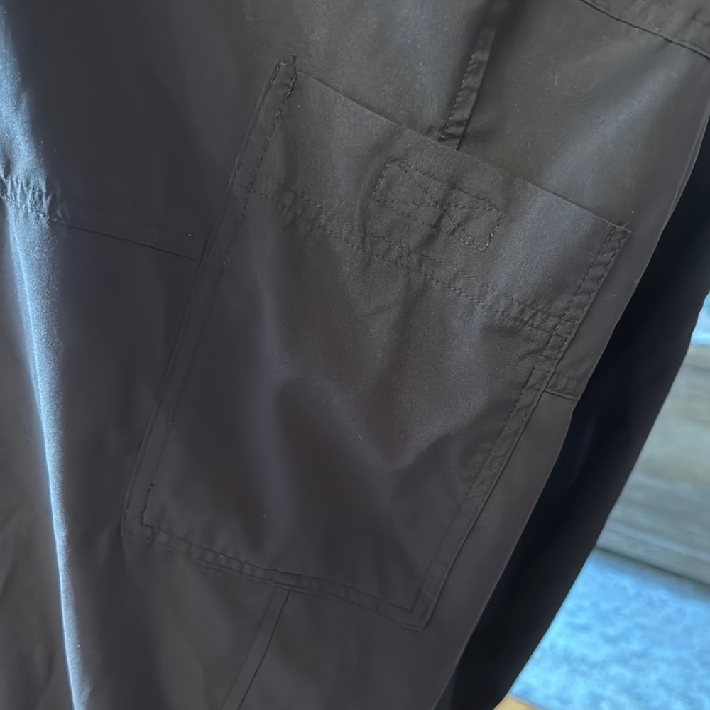 Black Drawstring Jogger Pants - Picture 3 of 4
